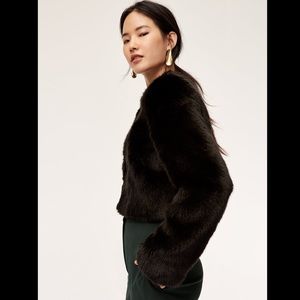 ARITZIA | BABATON Owen Faux Fur Crop Coat